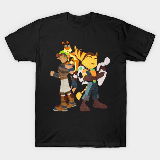ratchet clank T-Shirt by Kevan Hom